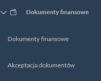 Grupa Dokumenty finansowe